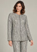 ibBan Women’s Georgette & Net Jacket with Hand Embroidered - Tasmia