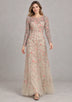Women’s Party Long Dress with Hand Embroidery - Firdaso