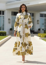 Maxivestido de algodón para mujer - Alma