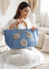 Bolso de Lona Bordado para Mujer - Layra