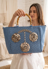 Bolso de Lona Bordado para Mujer - Layra