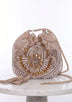 ibBan Beaded  Bag | Hand Embroidered Luxury Bucket Bag -Vidha