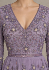 ibBan Women’s Party Long Dress with Hand Embroider -Raneem
