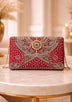 Bolso de lona bordado para mujer - Lehnga