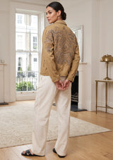 ibBan Women's Hand Embroidered Jacket | Luxury Designer Jacket - Masum Jacket
