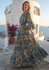ibBan Premium Printed Cotton Long Tunic Dress -Lara Tunic
