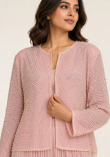 ibBan Women’s  Beaded Jacket and Pant Set - Zarina