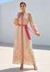 Vestido largo de algodón para mujer - Monifa