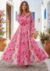ibBan Printed Cotton Maxi Dress | Premium Women's Boho Resort Dress - Afra Long Dress