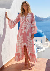 Luxury Hand Embroidered Maxi Dress by ibBan - Livia Maxi Dress