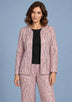 ibBan Women’s Georgette & Net Jacket with Hand Embroidered - Tasmia