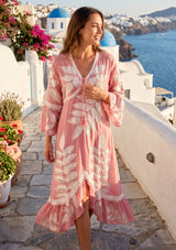 Luxury Hand Embroidered Maxi Dress by ibBan - Livia Maxi Dress