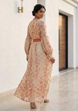 Vestido largo de algodón para mujer - Monifa