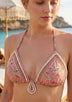 Conjunto de bikini estampado para mujer con tirantes ajustables - Arsia