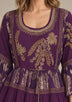 ibBan Women’s Cotton Lurex Embroidered Short Tunic - Soha