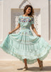 Vestido largo de algodón para mujer - Sama
