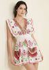 Minivestido de algodón para mujer - Sara