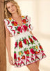 Minivestido de algodón para mujer - Sara