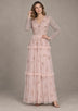 ibBan Women’s Party Long Dress with Hand Embroider -Raneem