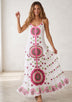 Women's Cotton Maxi Dress Square Neck - Gypsy