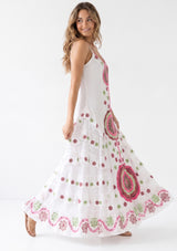 Women's Cotton Maxi Dress Square Neck - Gypsy
