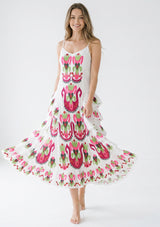 Women's Cotton Maxi Dress Square Neck - Gypsy