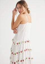 Women's Cotton Maxi Dress Square Neck - Gypsy