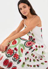 Women's Cotton Maxi Dress Square Neck - Gypsy