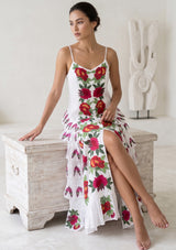 Women's Cotton Maxi Dress Square Neck - Gypsy