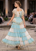 Vestido largo de algodón para mujer - Vanaya