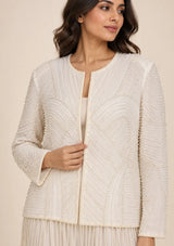 ibBan Women’s  Beaded Jacket and Pant Set - Zarina
