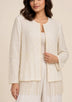 ibBan Women’s  Beaded Jacket and Pant Set - Zarina