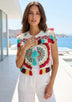 Luxury Embroidered Women's Gilet | Designer Summer Collection | ibBan - Sara