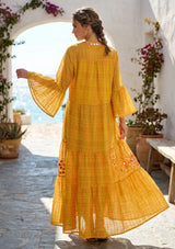 ibBan Premium Cotton Hand Embroidered Long Tunic Dress | Women's Boho  Dress - Yamba Tunic