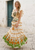 ibBan Hand Embroidered Cotton Maxi Dress-Akira Long Dress