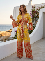ibBan Lurex Cotton Pant & Blouse Set with Hand Embroidery -Kunama Pant Blouse