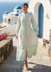 ibBan Cotton Long Dress with Hand Embroidery | Women's - Meerab Long Dress