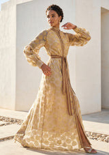 Vestido largo de algodón para mujer - Monifa