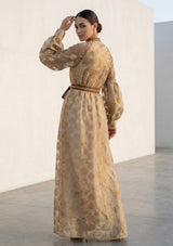 Vestido largo de algodón para mujer - Monifa
