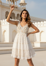 Basima Short Strap Dress