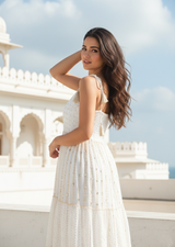 Basima Long Strap Dress