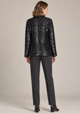 ibBan Women’s Jacket with Hand Embroidered Beadwork - Joanna