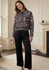 ibBan Luxury Hand Embroidered Winter Jacket | Premium Women's Designer Jacket - Orma