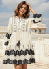 ibBan Cotton Short Tunic with Hand Embroidery-Hira Short Tunic