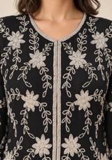 ibBan Women’s Jacket and Pant Set with Beadwork -Aisling