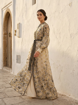 Vestido largo de algodón para mujer - Monifa