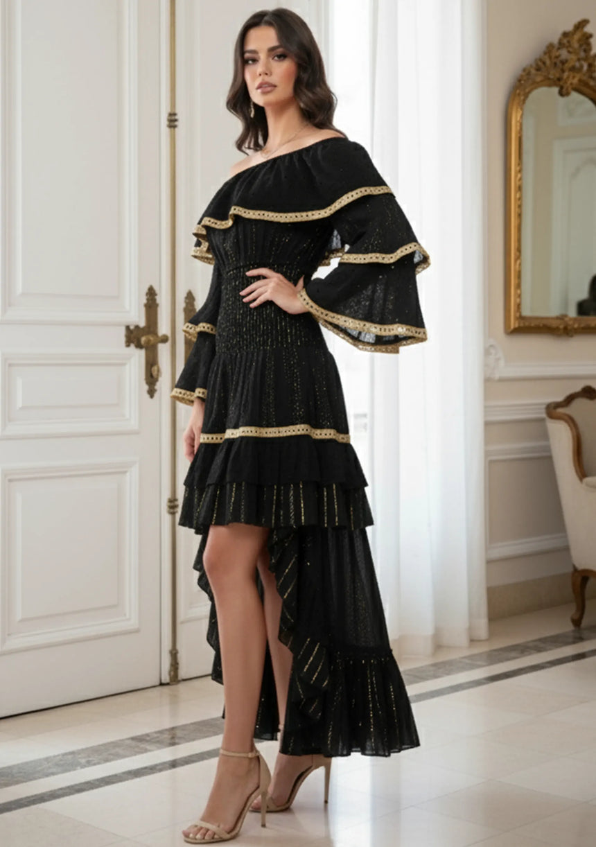 ibBan Women’s Hand Embroidered Skirt & Blouse Set - Umida