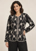 ibBan Women’s Jacket and Pant Set with Beadwork -Aisling