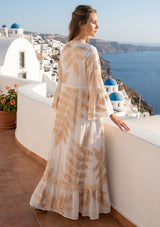 Luxury Hand Embroidered Maxi Dress by ibBan - Livia Maxi Dress