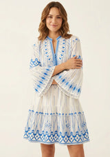 ibBan Hand Embroidered Short Tunic for Women - Meerab